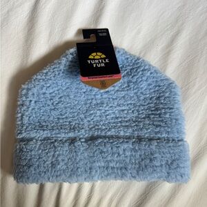 Turtle Fur Comfort Lush Beanie Hat - Light Blue